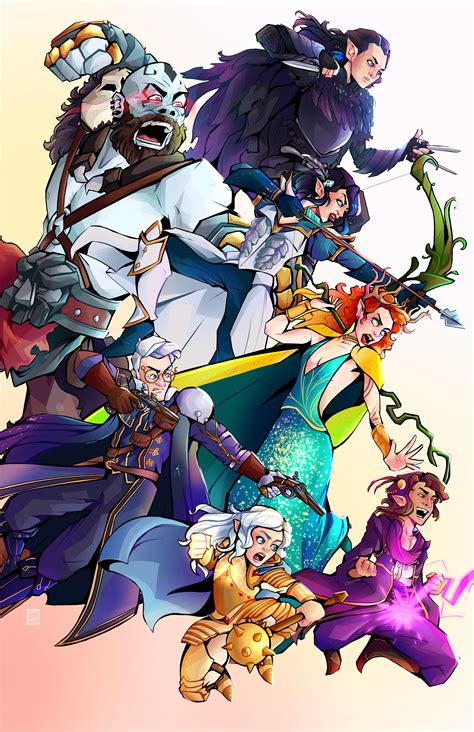 vox machina art